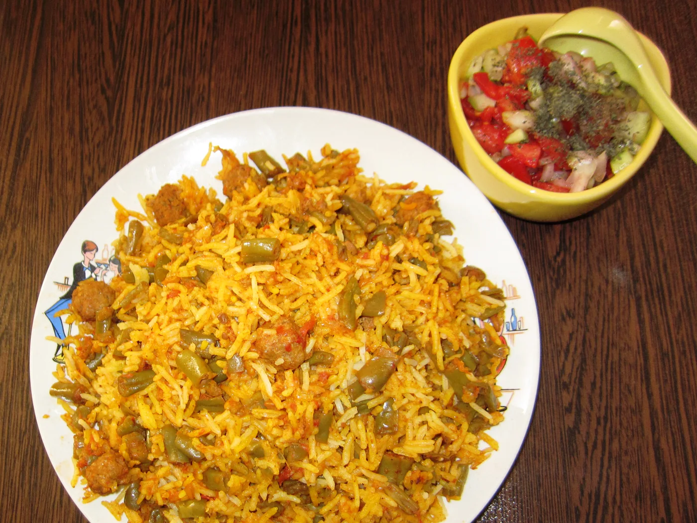 Cucumber and Tomato Salad prepared recipe
