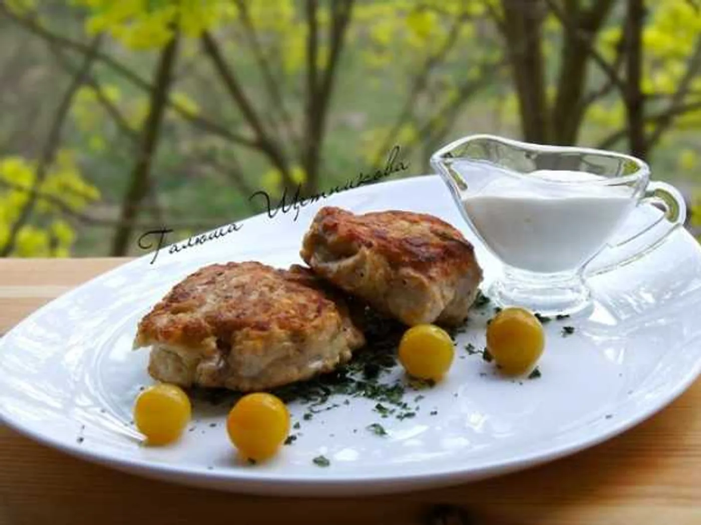 Cutting chicken breast with starch recipe