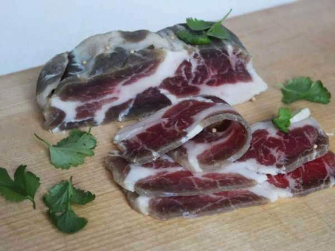 Domestically dried meat recipe