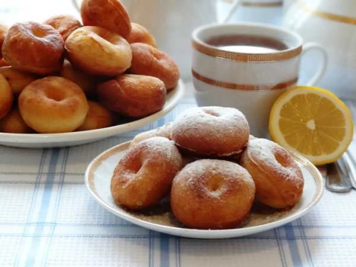 Doughnuts on milk and yeast recipe