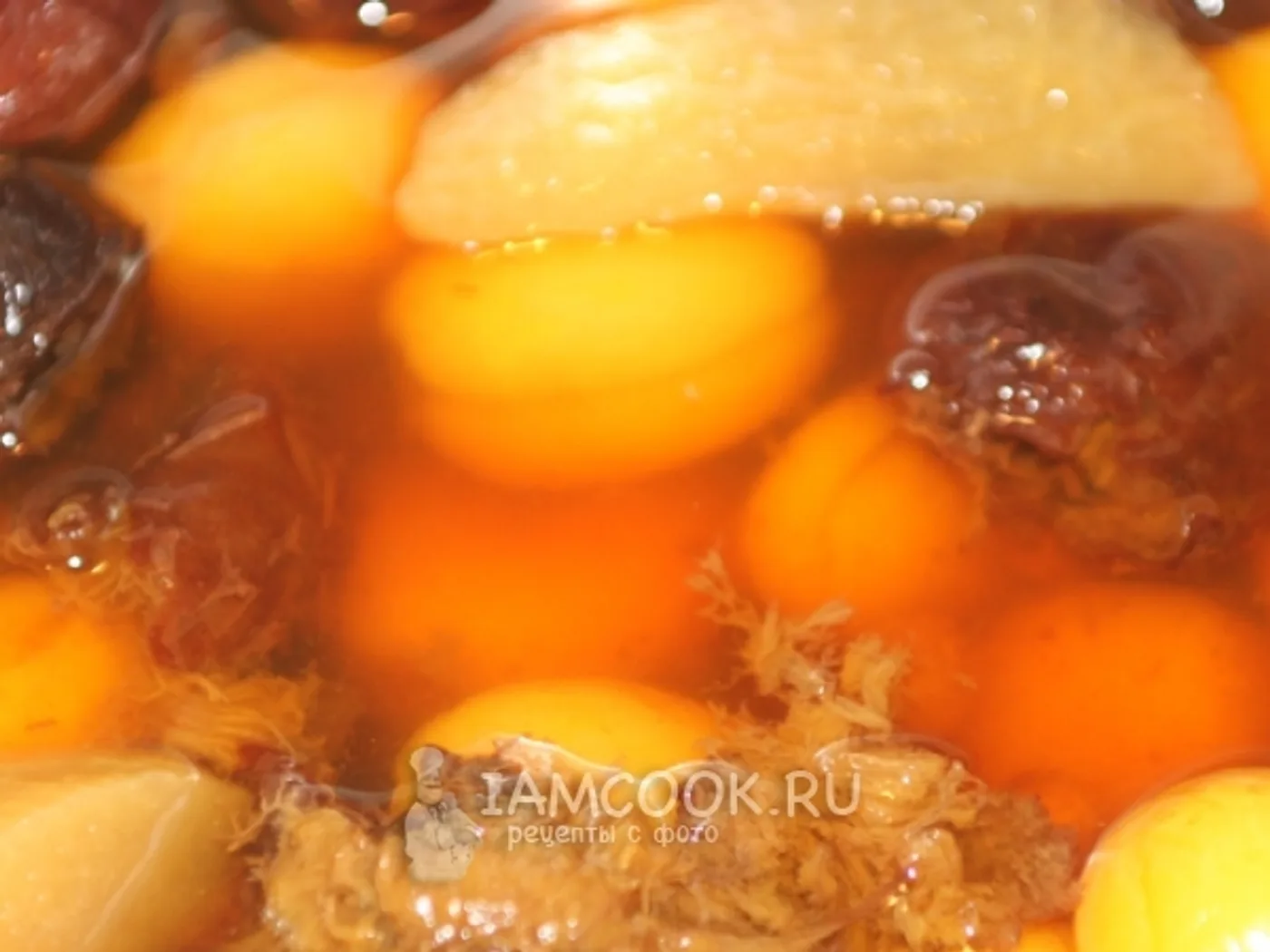 Dried fruit compote recipe