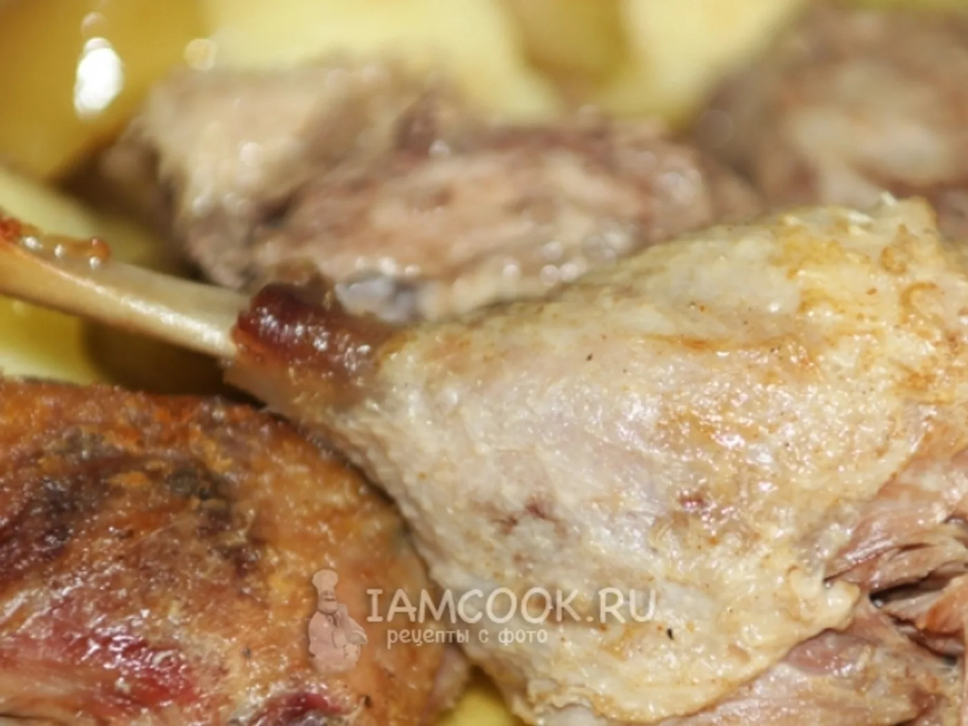 Duck with apples up his sleeve recipe