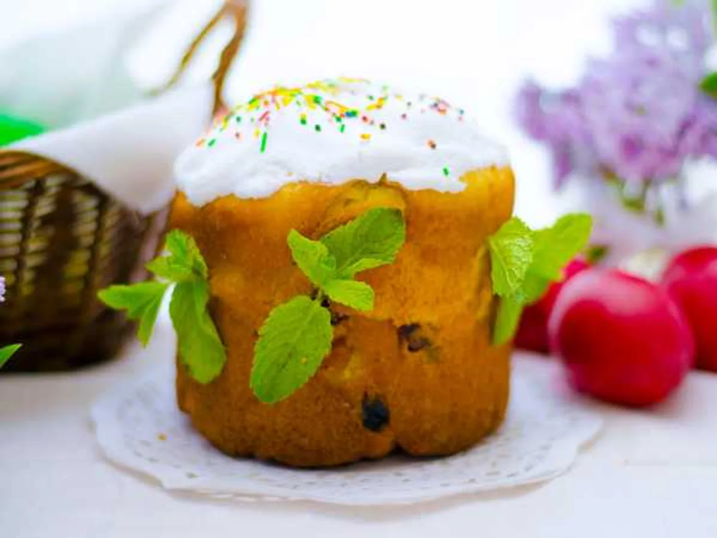 Easter cakes on milk recipe