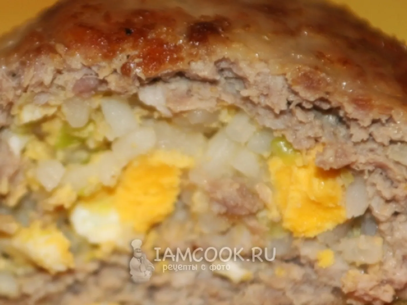Egg and onion zests recipe