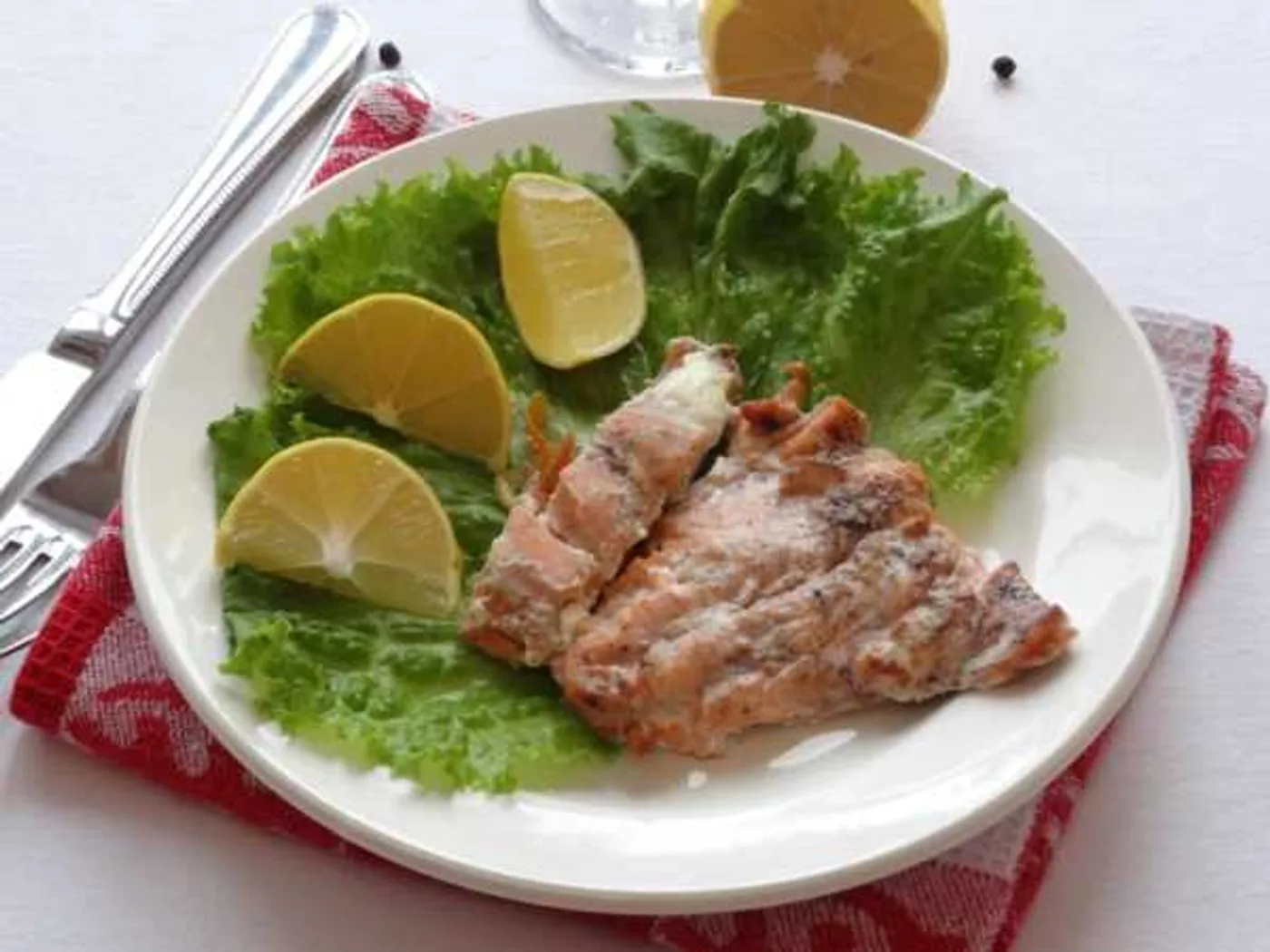 Gorbos baked with vegetables recipe