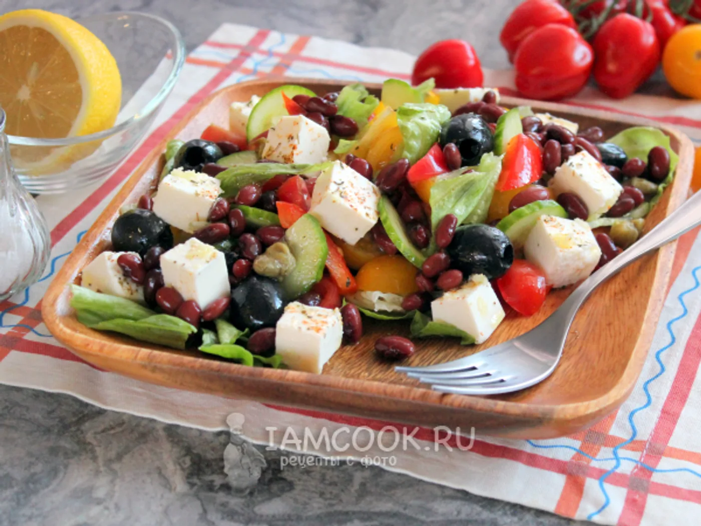 Greek bean salad recipe