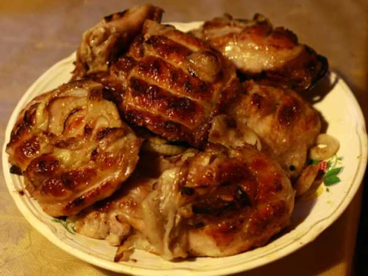Grilled chicken on the grill recipe