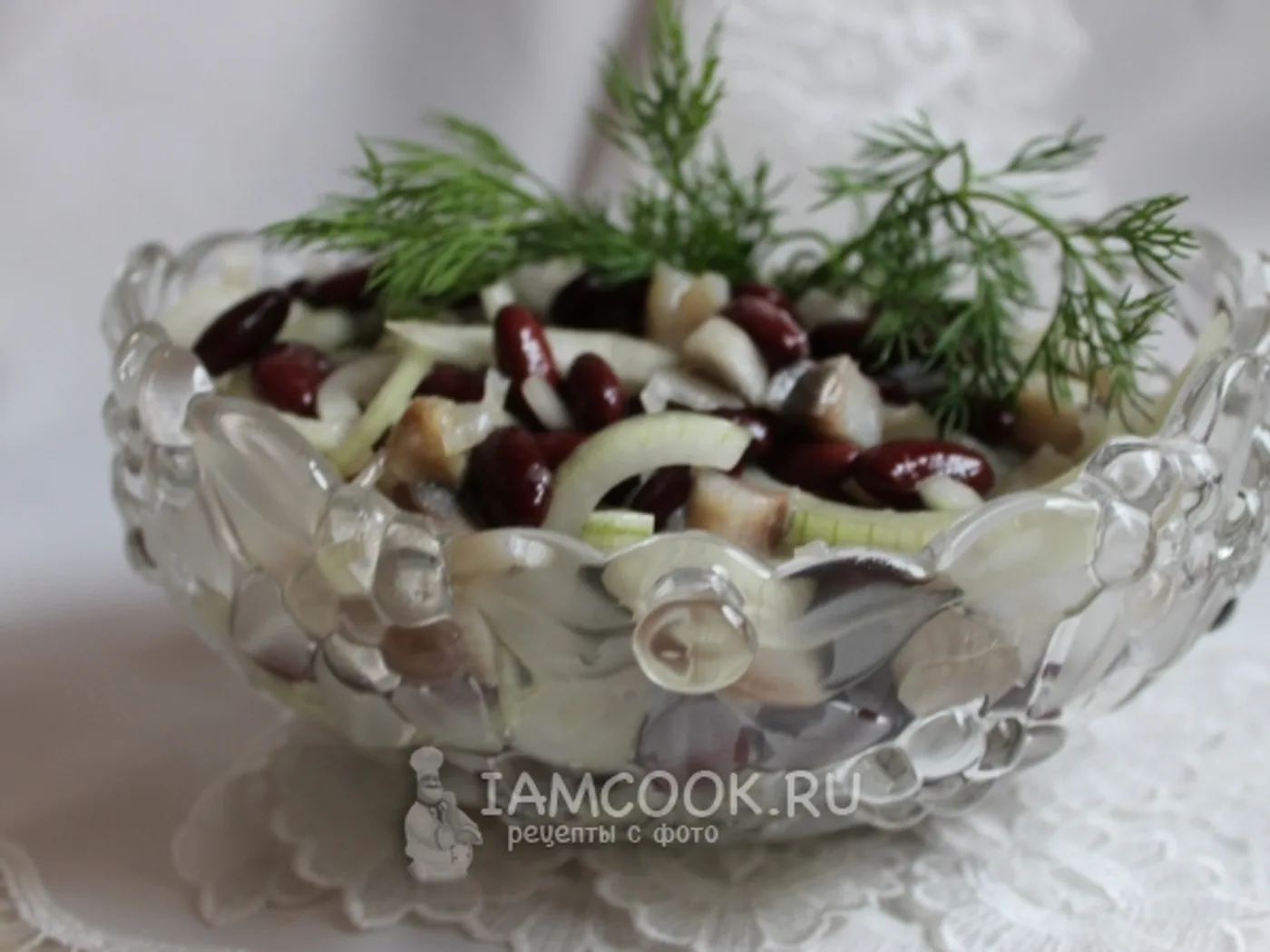 Herring bean salad recipe
