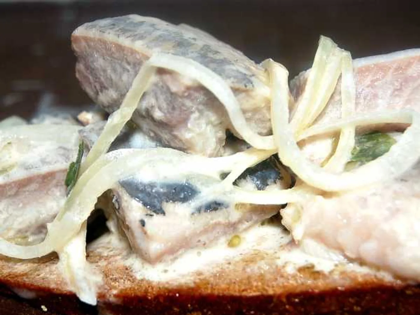 Herring in white sauce recipe