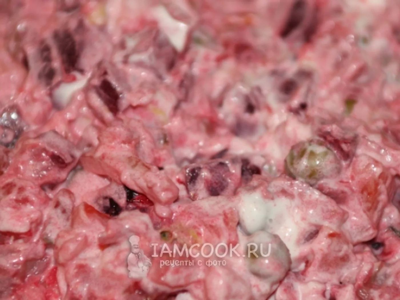 Herring-stained vinaigret recipe