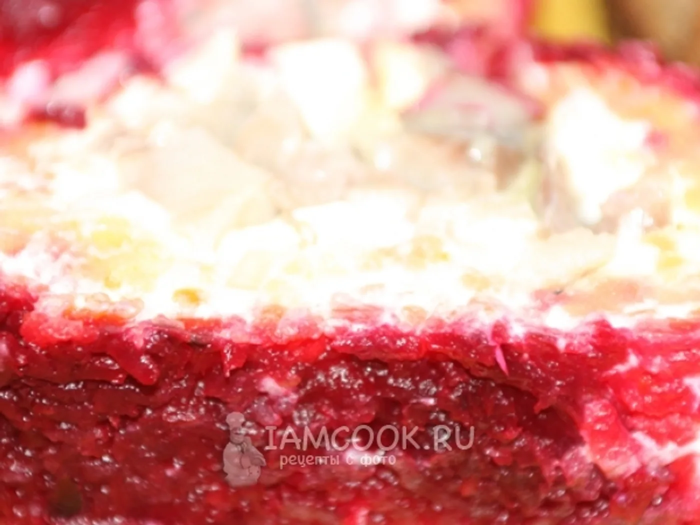 Herring under a fur coat roll recipe