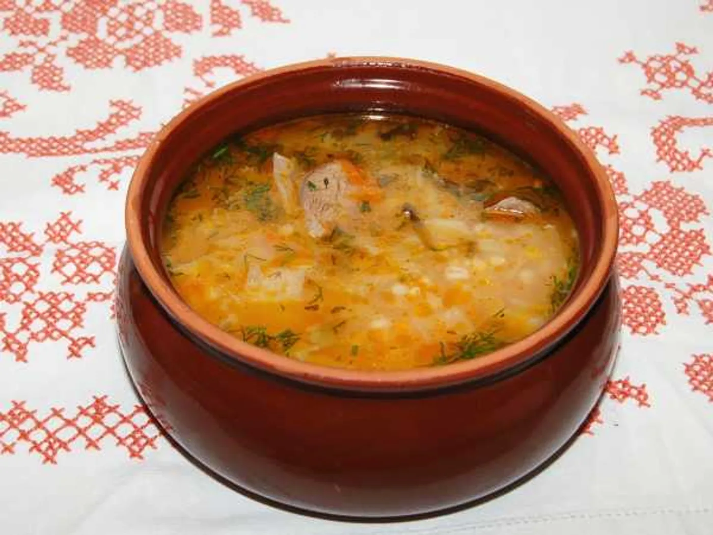 Homemade soup recipe