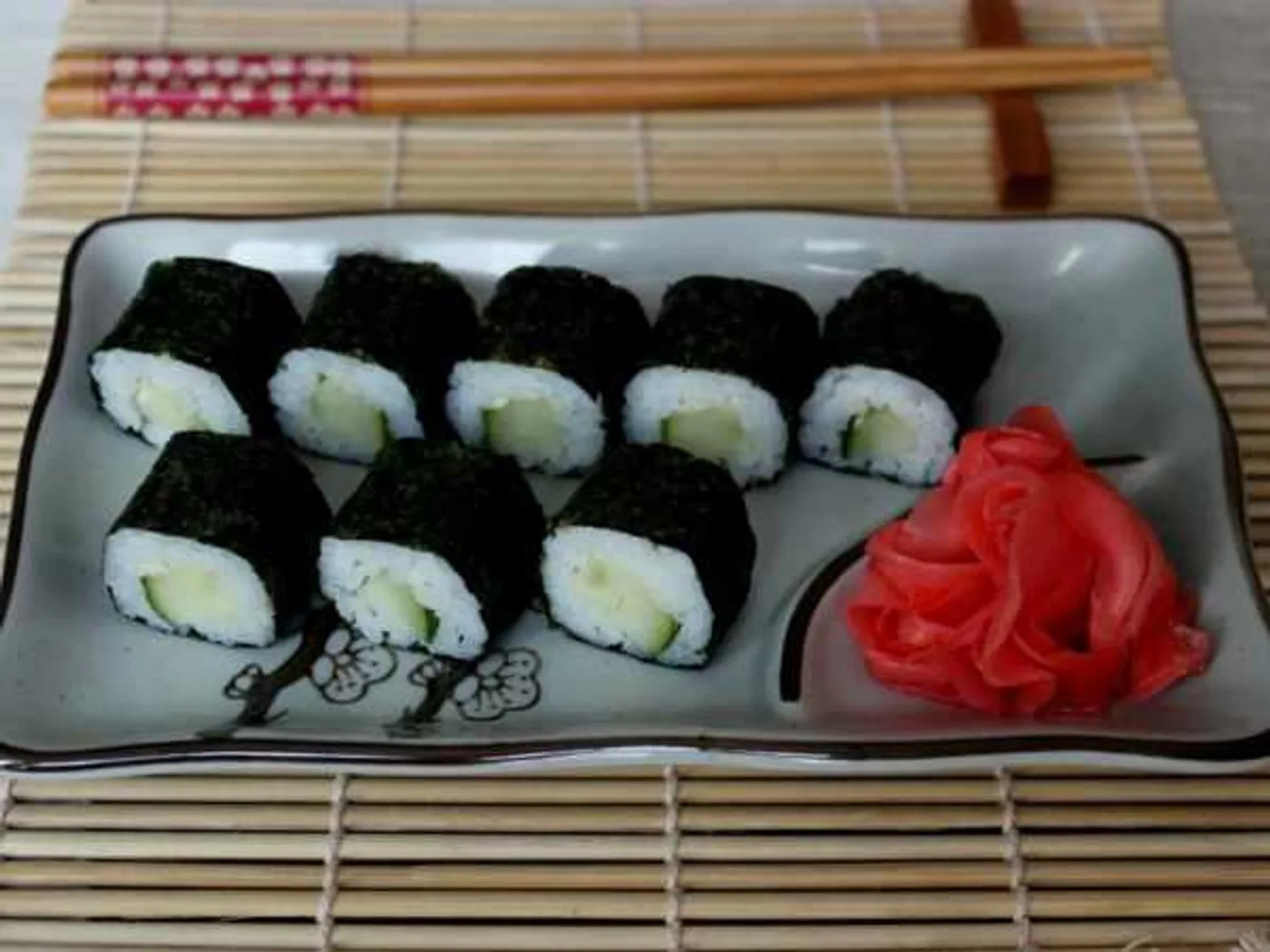 Kappa Maki Roll with Cucumber recipe