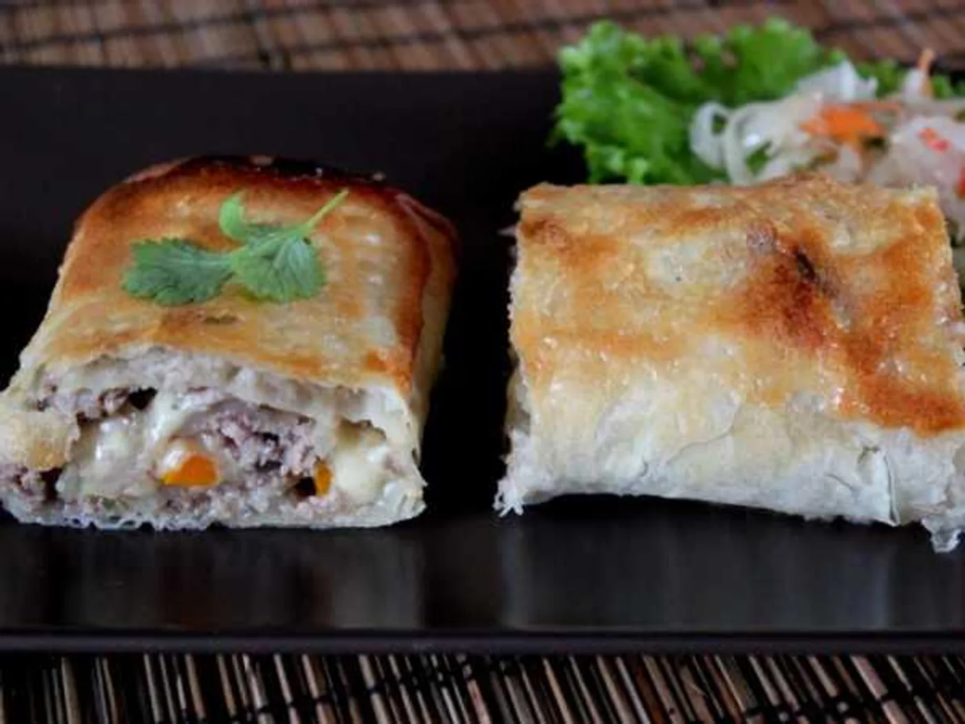 Lazy strudel of ground lavash recipe