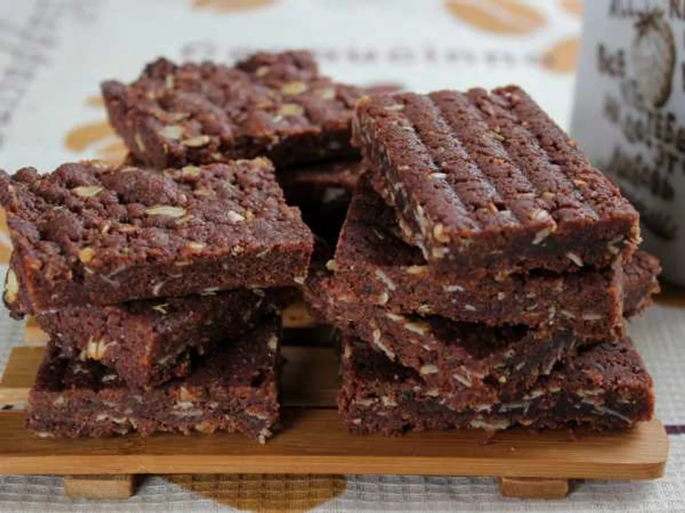 Lent chocolate and raspberry cookies recipe