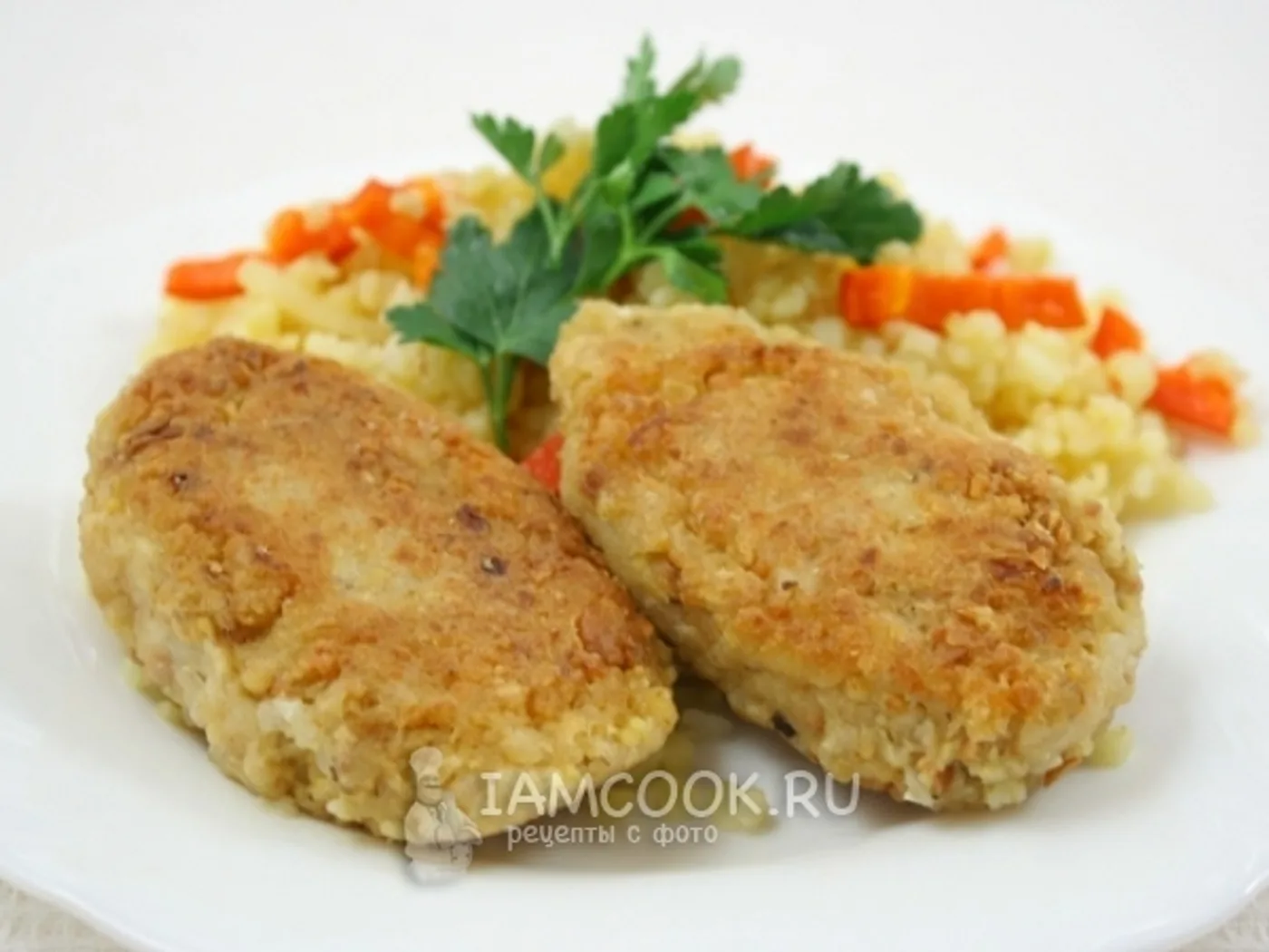 Lent soy patties (without eggs) recipe