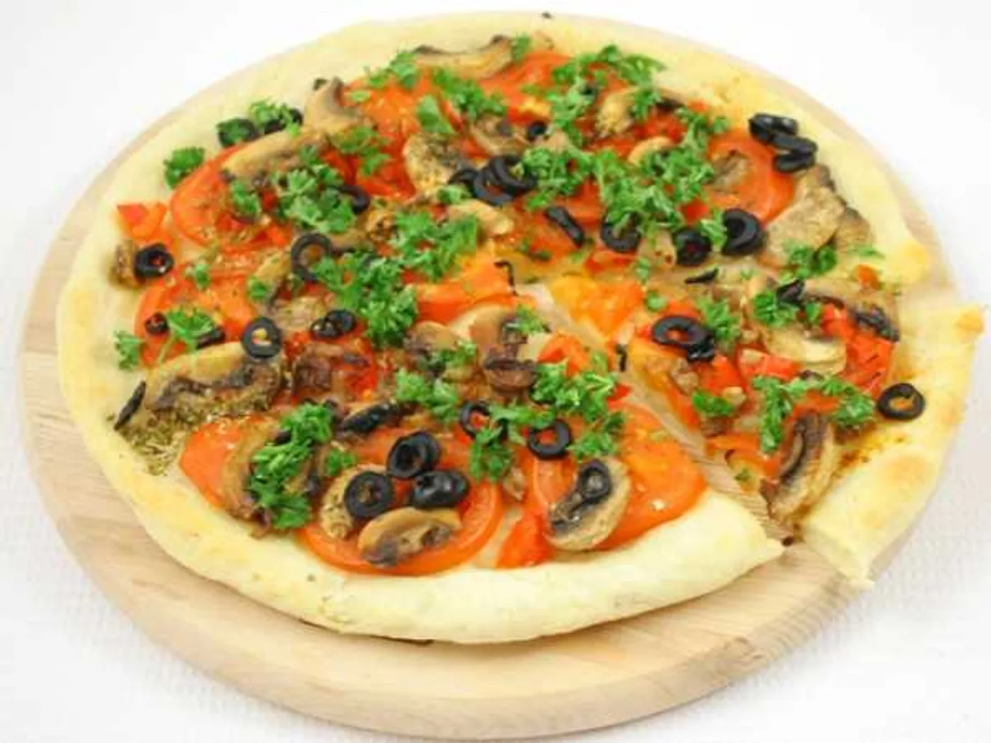 Lenten Pizza with Mushrooms (non-classical recipe) recipe
