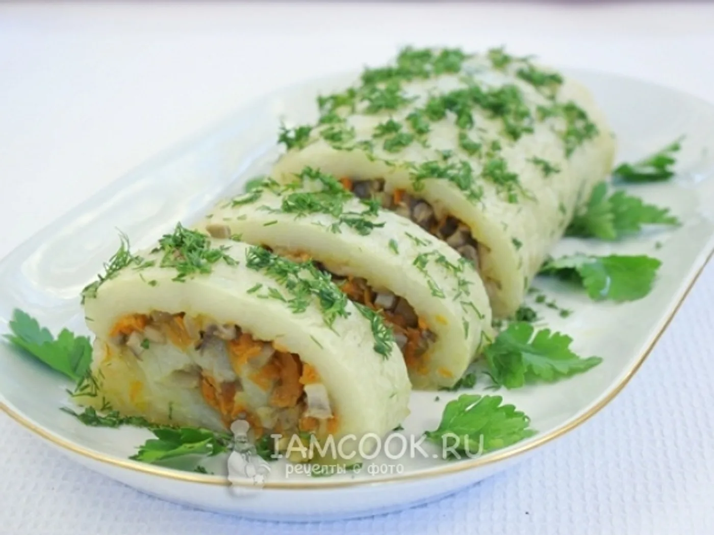 Lenten potato roll recipe
