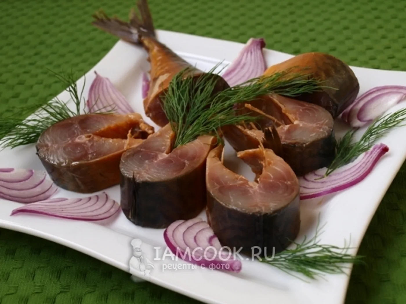 Mackerel a la cold-smoking recipe
