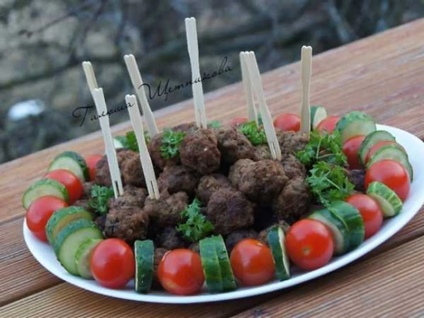 Meat veal croquets with pumpkin recipe