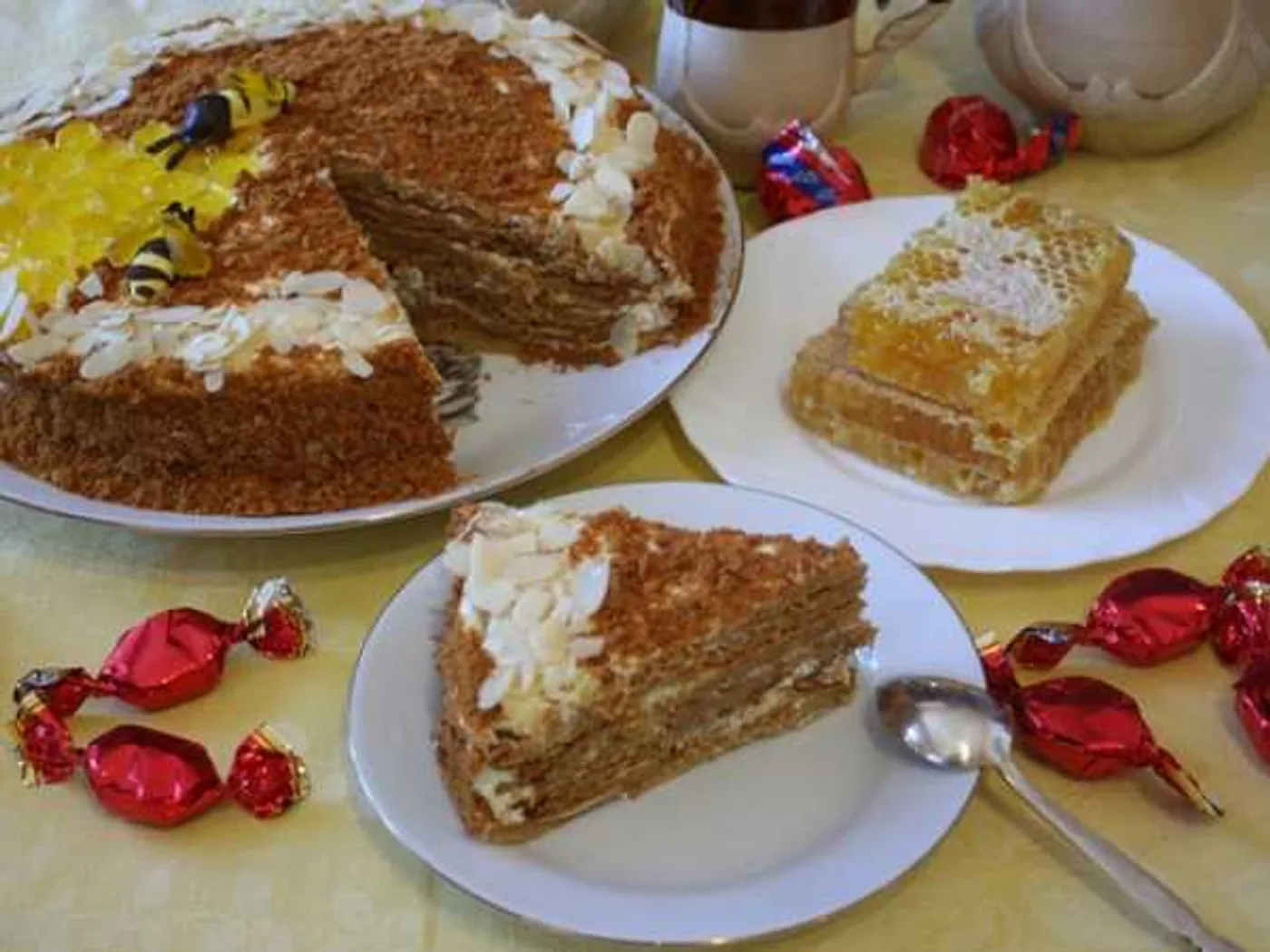 Medovic cake. recipe