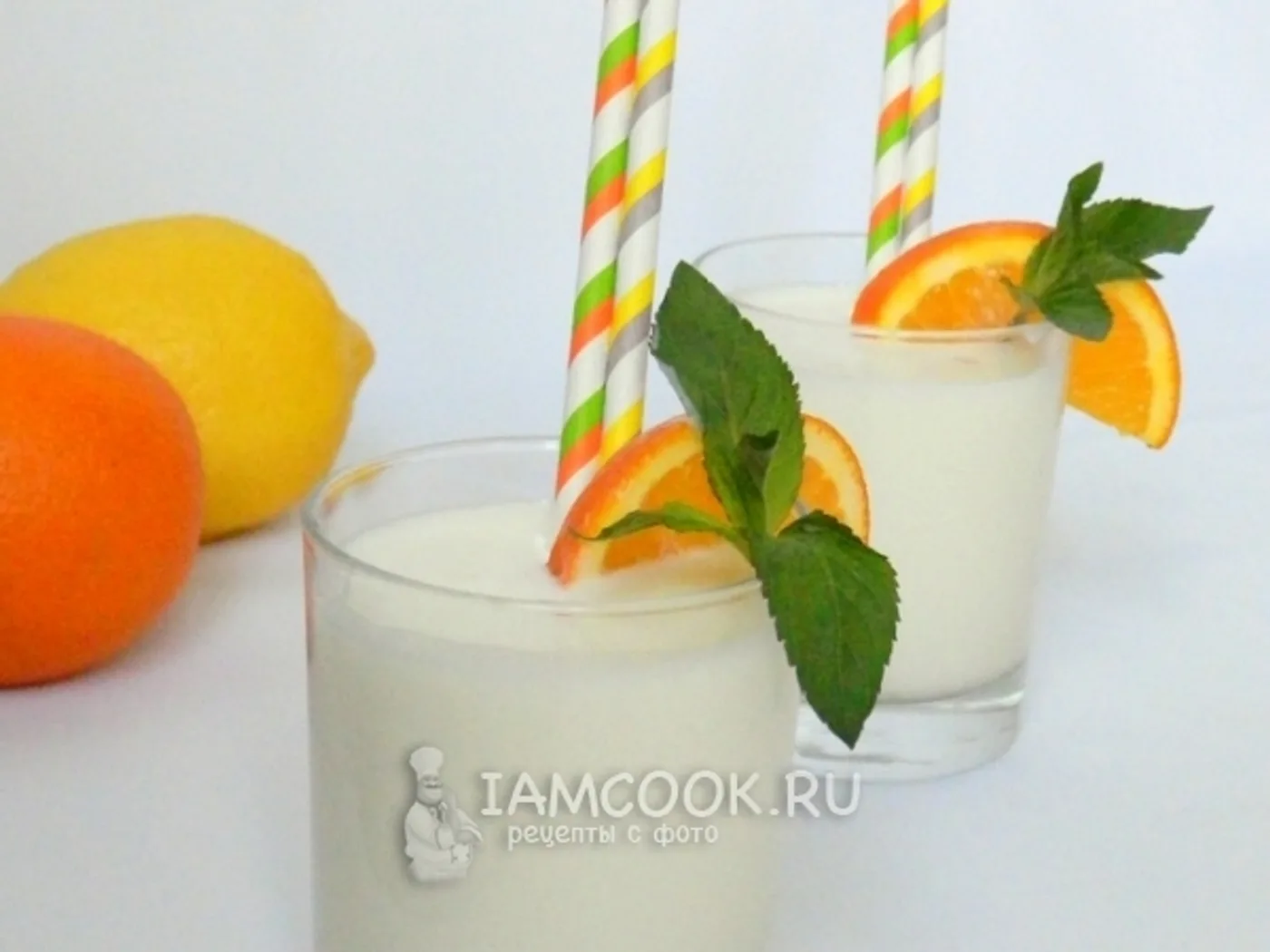 Milk cocktail with pineapple juice recipe