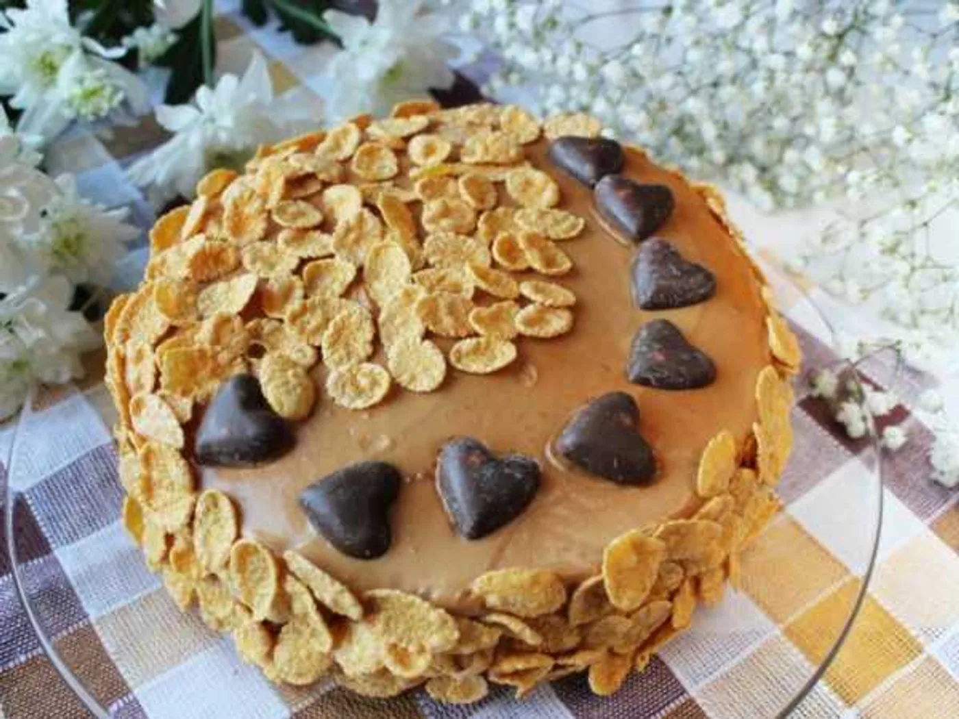 Milk Girl cake with sour cream recipe