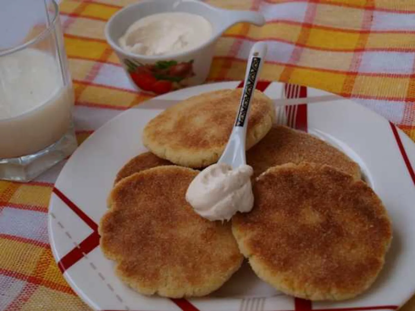 Moroccan Harcha cakes recipe