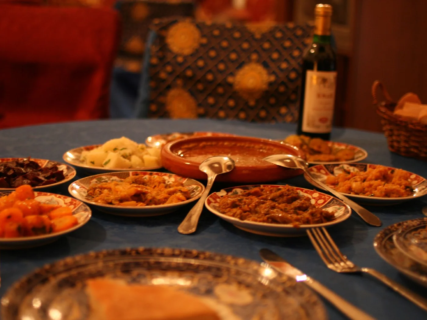 Moroccan Salad prepared recipe