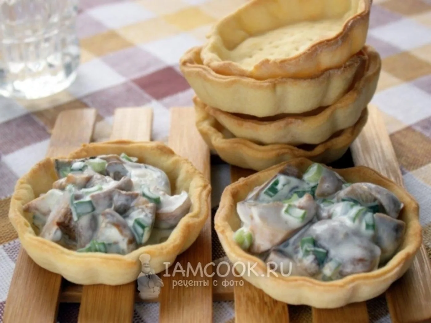Mushroom tartlets recipe