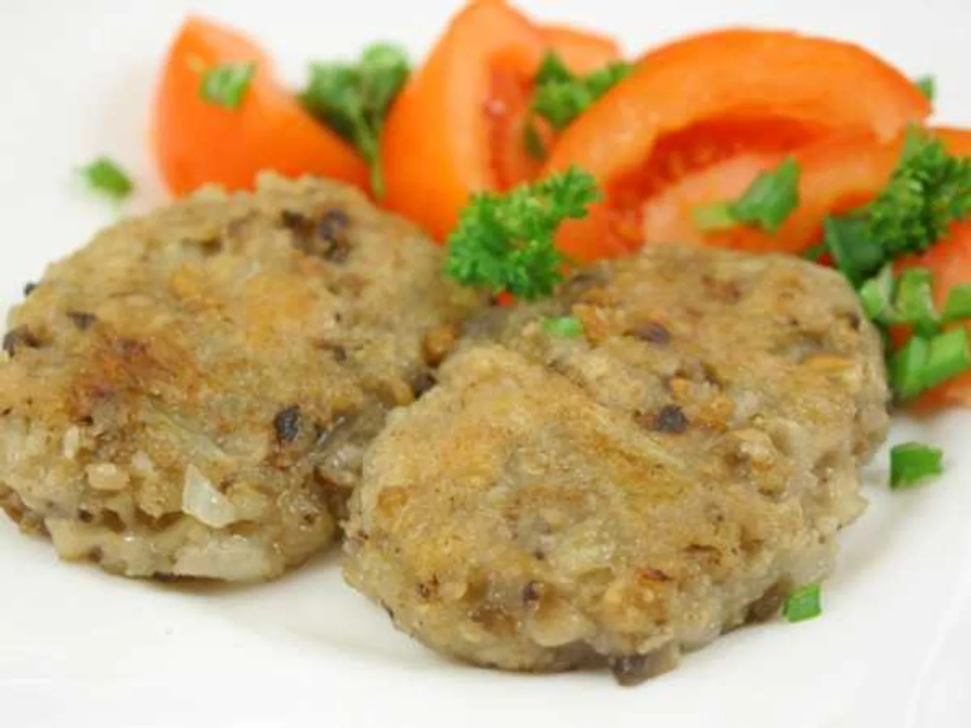 Oat and mushroom lean patties recipe