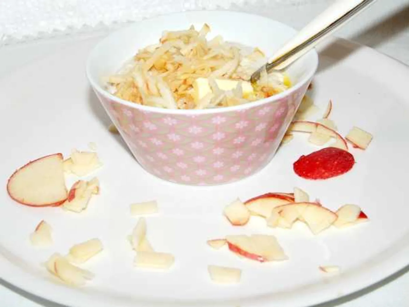 Oatmeal and apples. recipe