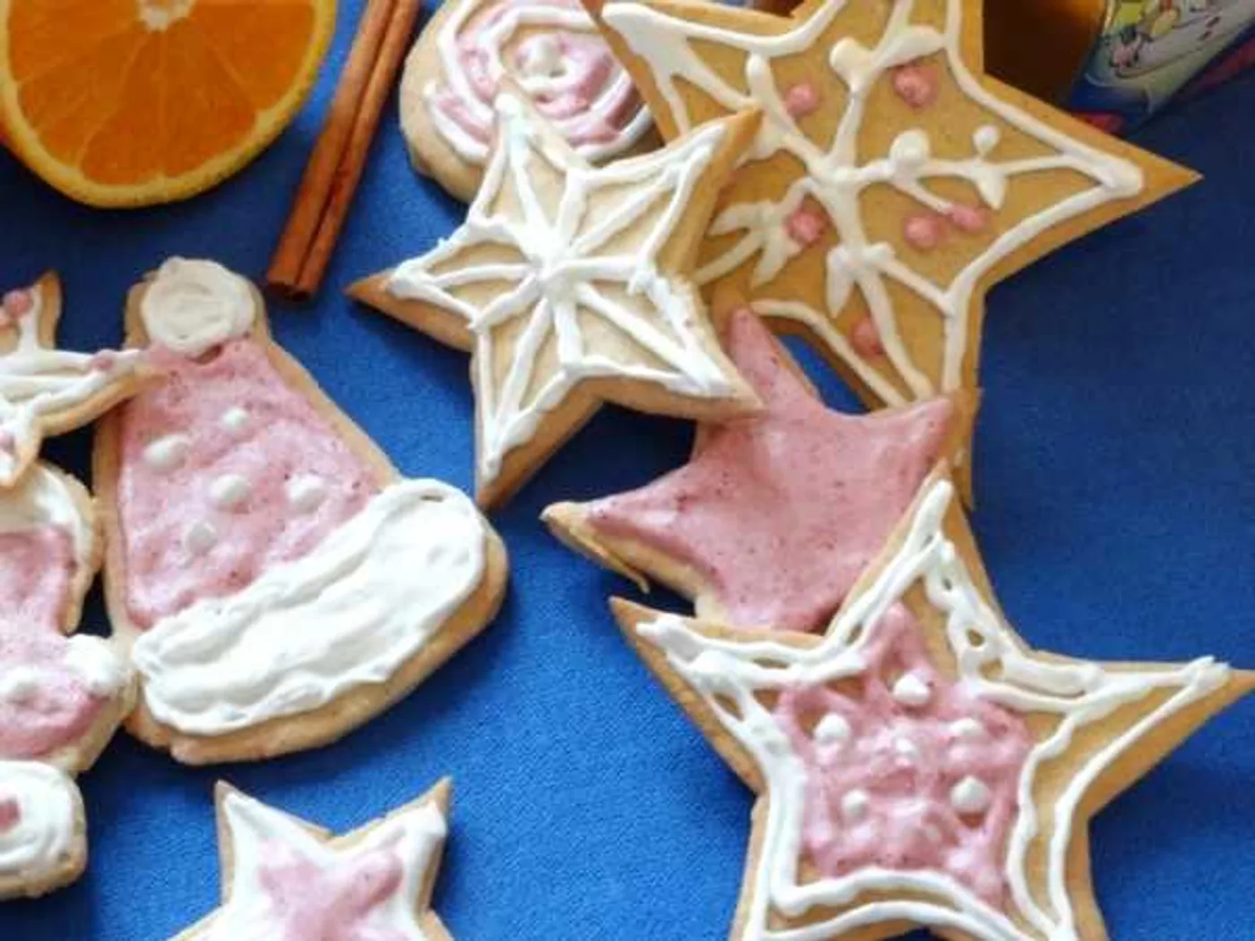 Orange peel and cinnamon cookies recipe