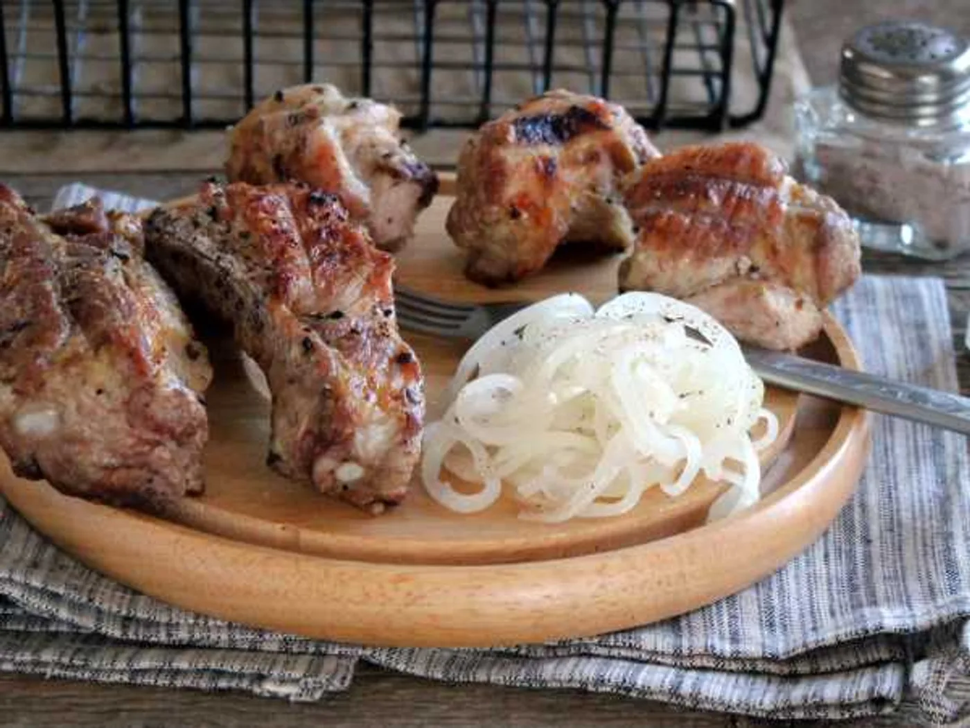 Pickled onions to kebabs recipe