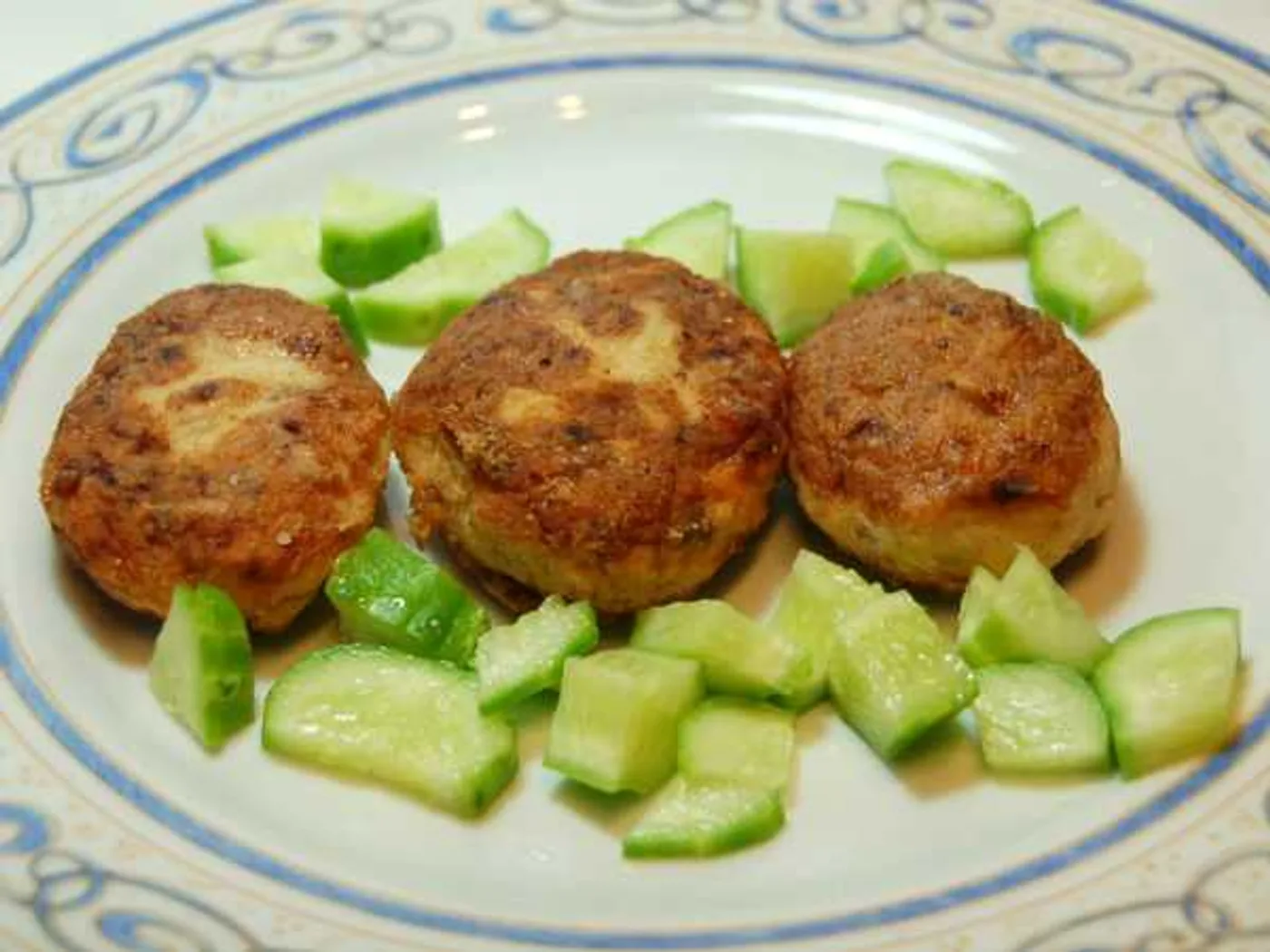 Pink salmon fish patties recipe