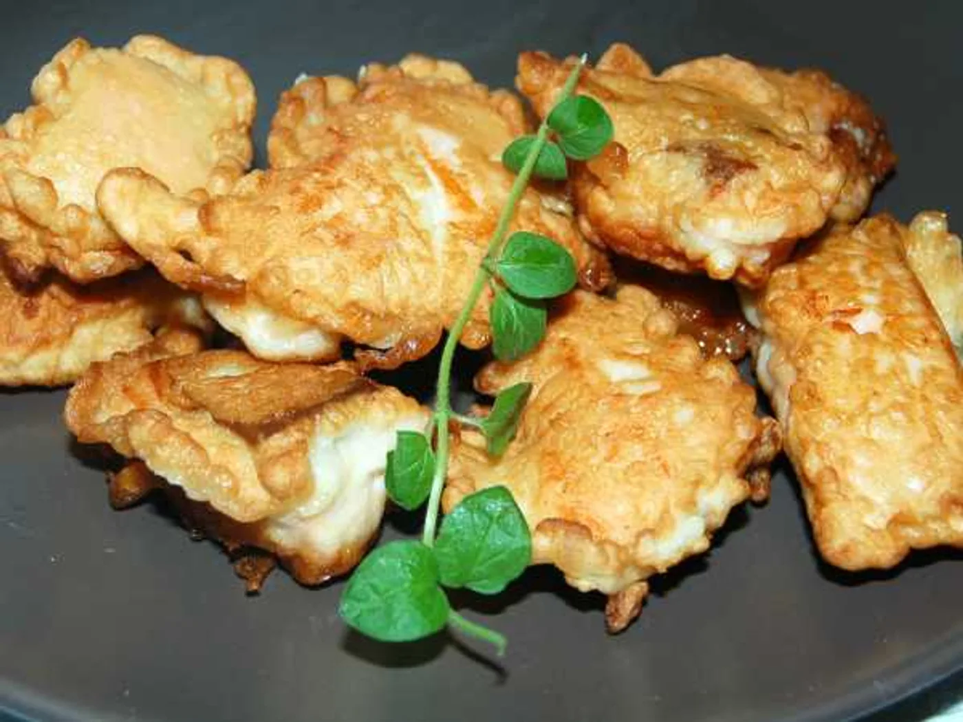 Por salmon in the lilies recipe