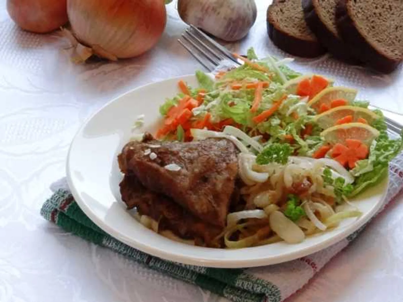 Pork baked in foil in oven recipe