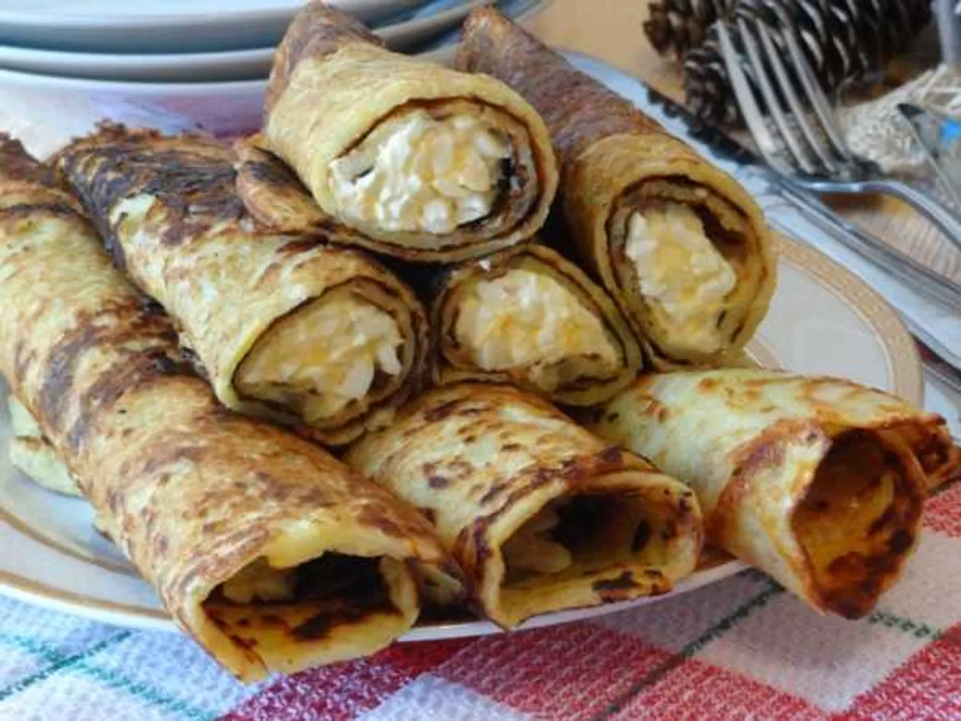 Potato pancakes with cheese recipe