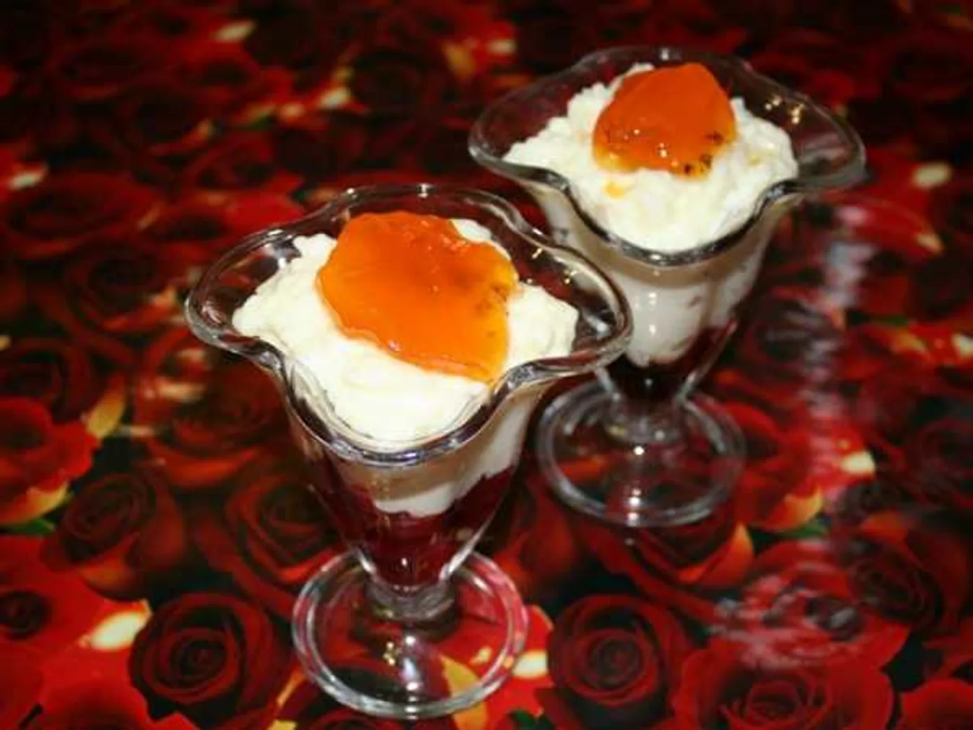 Rice pudding with jam recipe