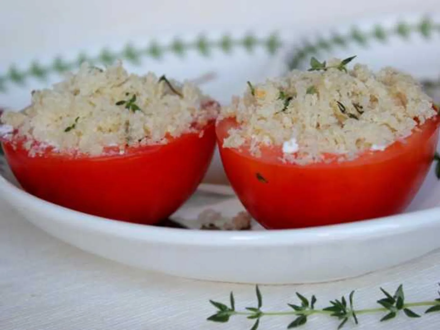 Ricotta-stuffed tomatoes recipe