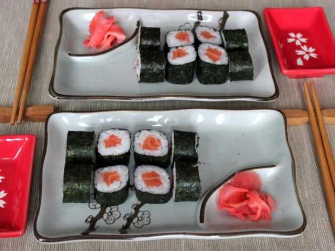 Rolls shake maki recipe