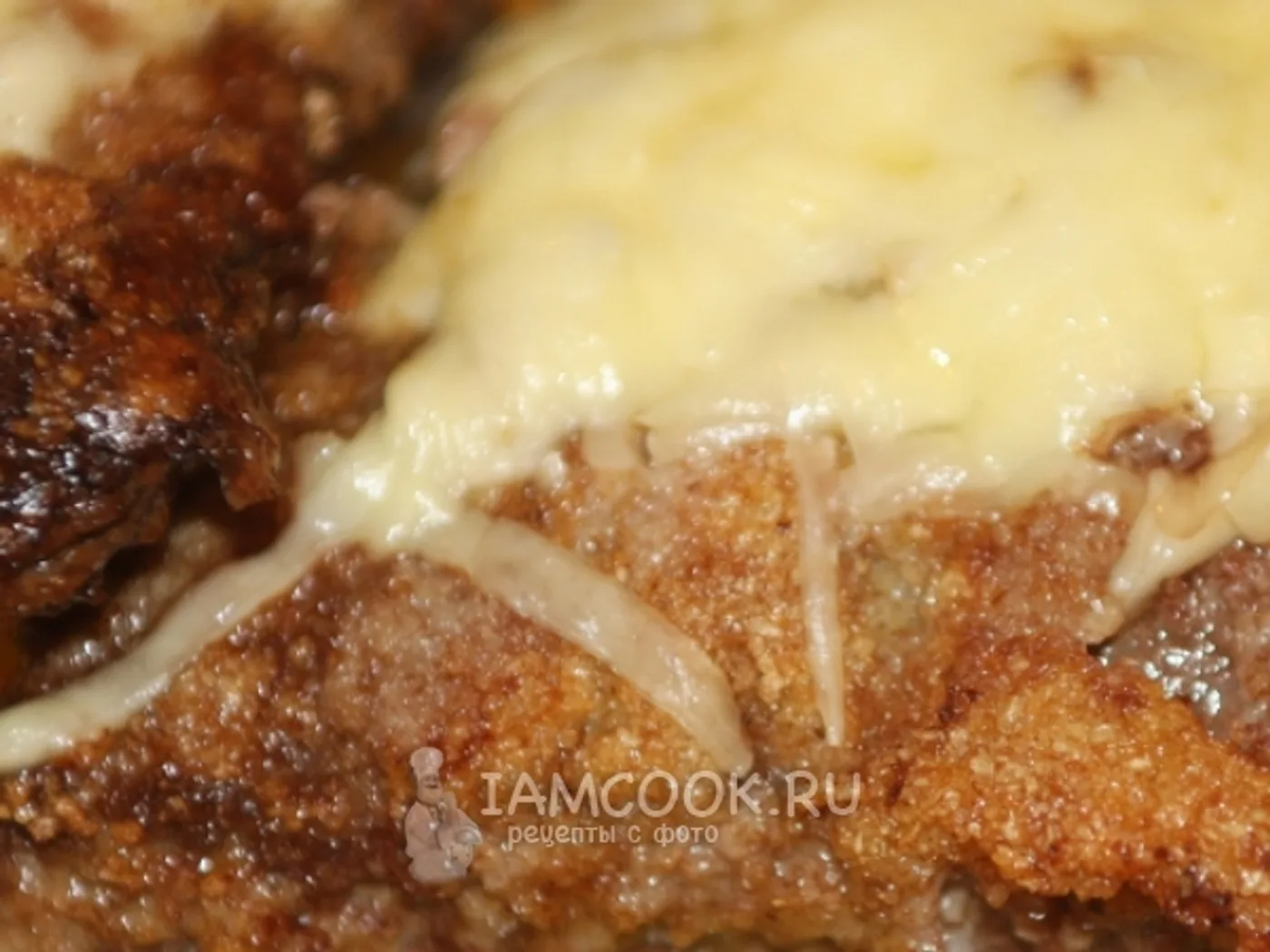Romsteak made of beef and cheese recipe