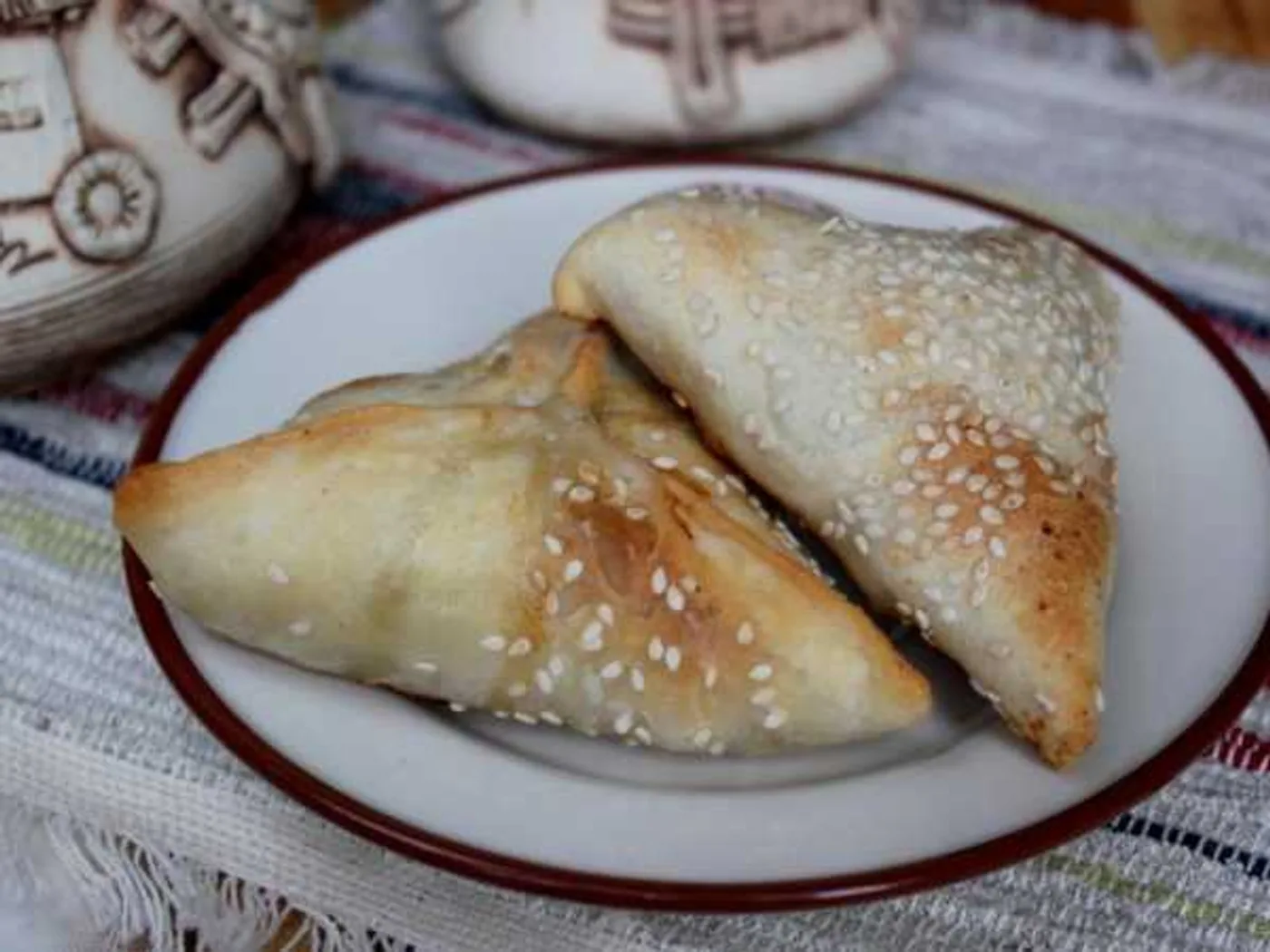 Samsa with lamb recipe