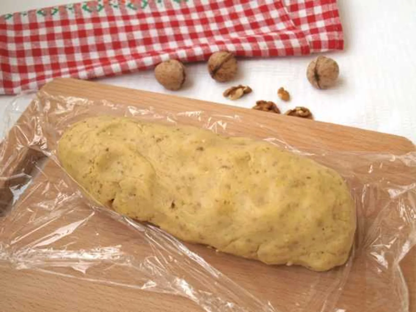 Sandy walnut dough recipe