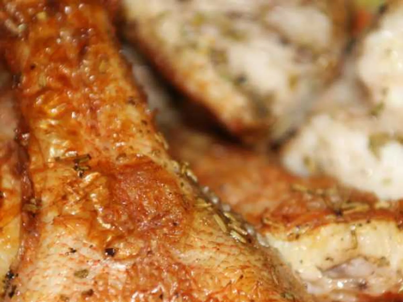 Sea bass with crisp crust recipe
