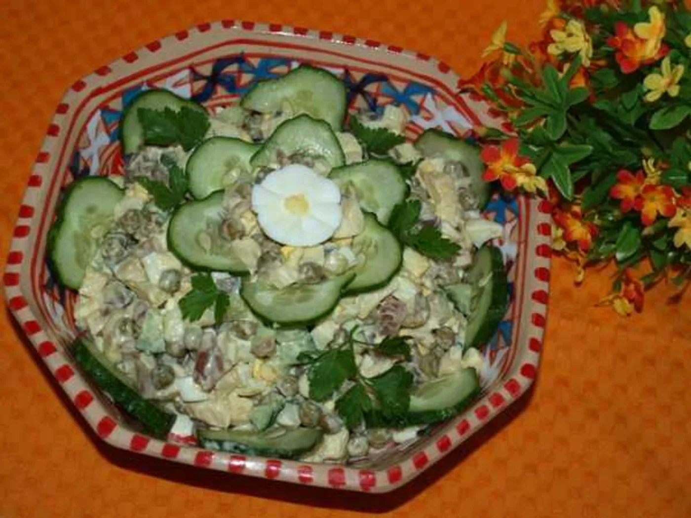 Smoked mackerel salad recipe