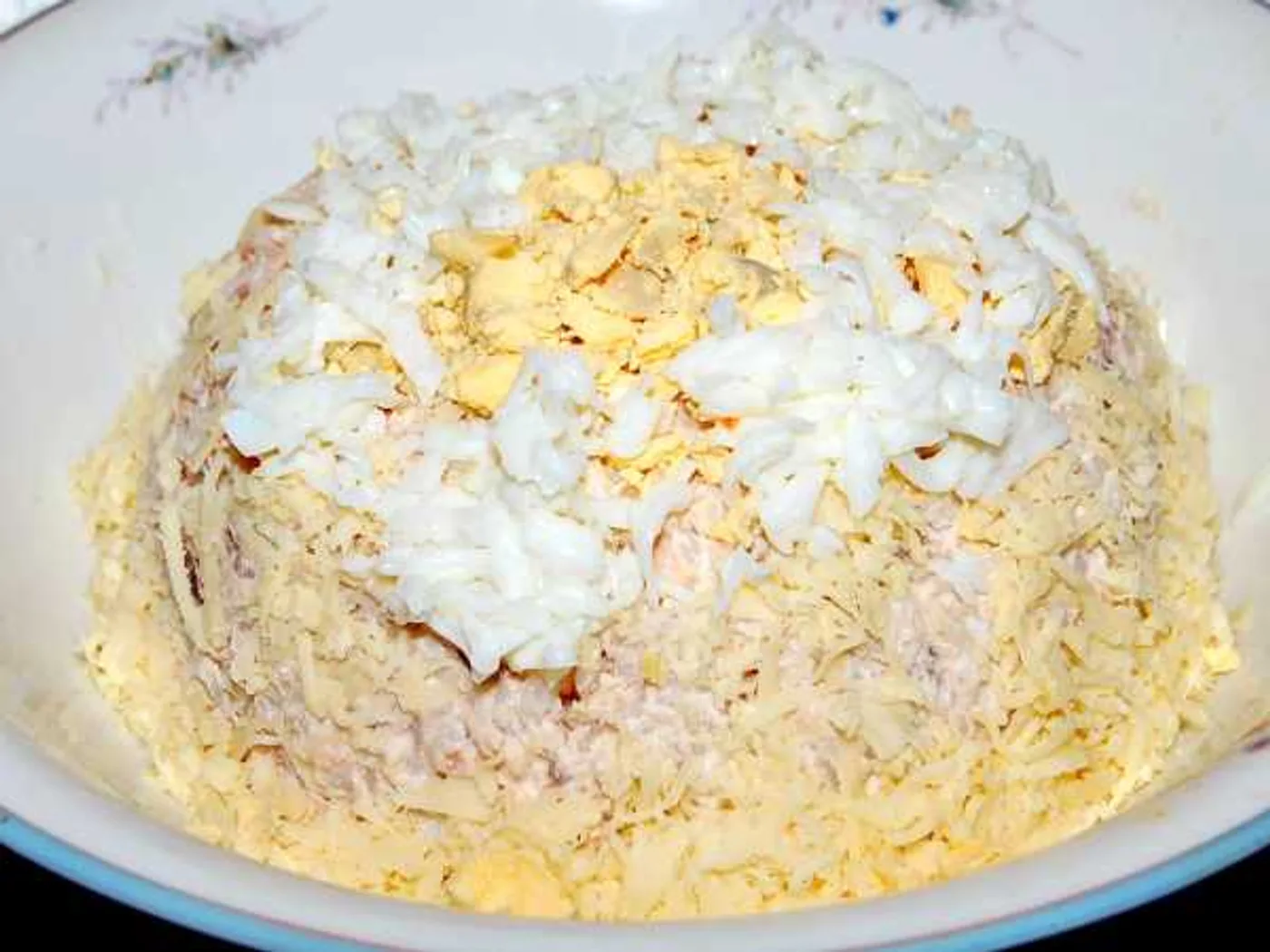 Smoked salad recipe