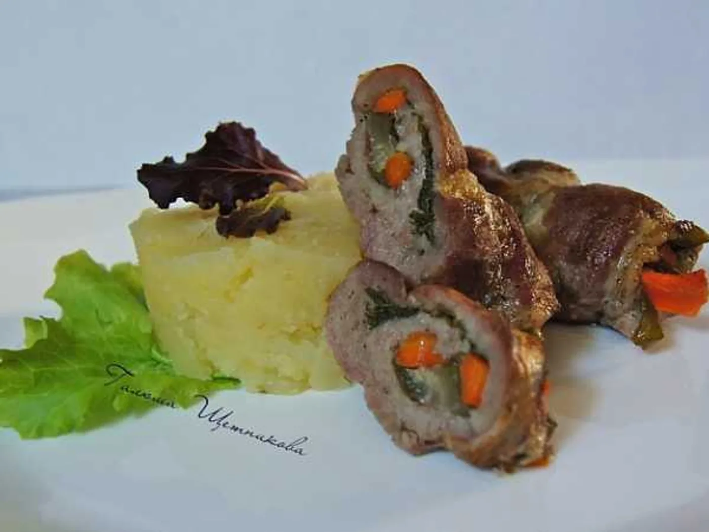 Stuffed pork roulades recipe
