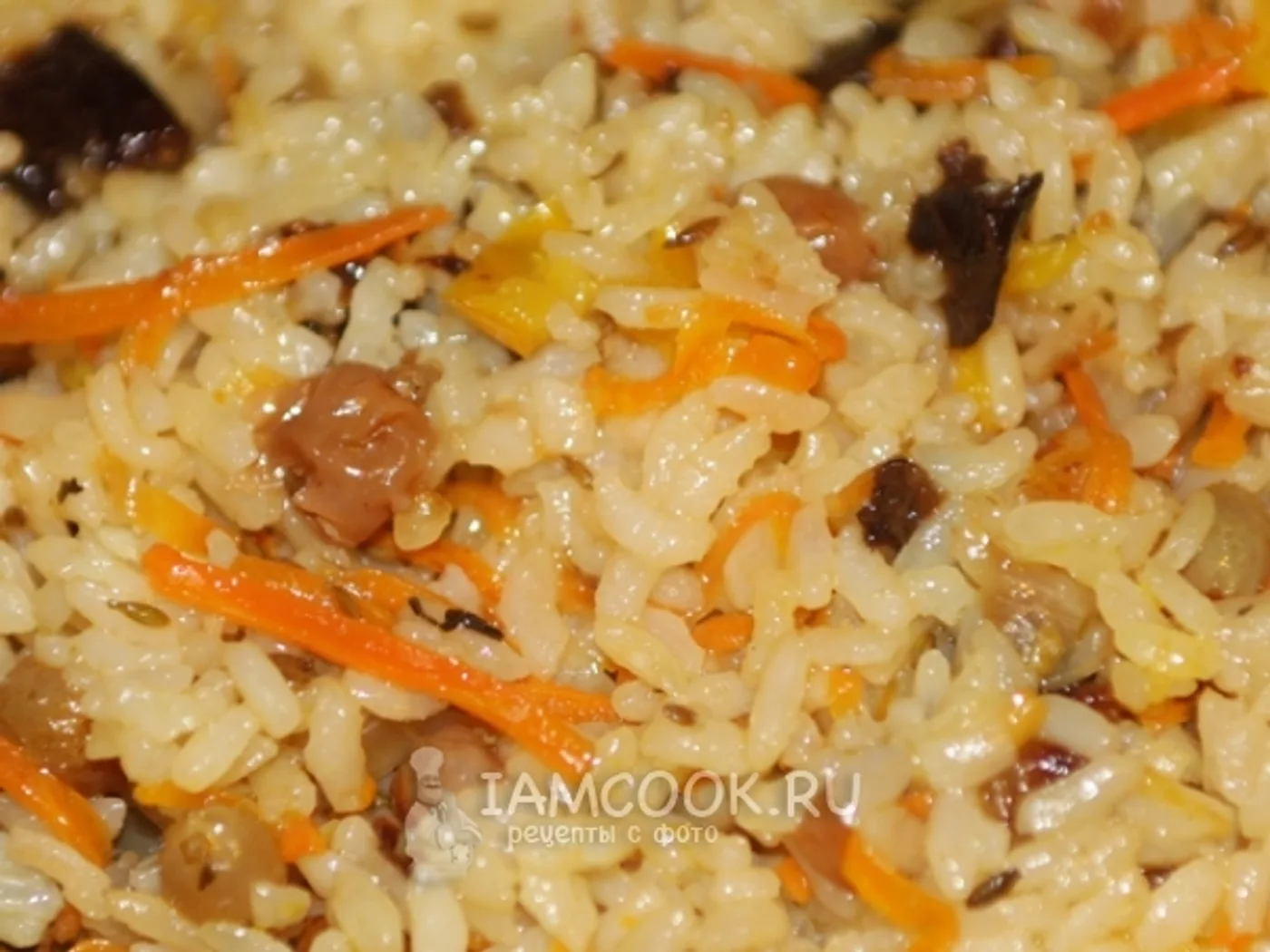 Sweet pilaf (leaning) recipe