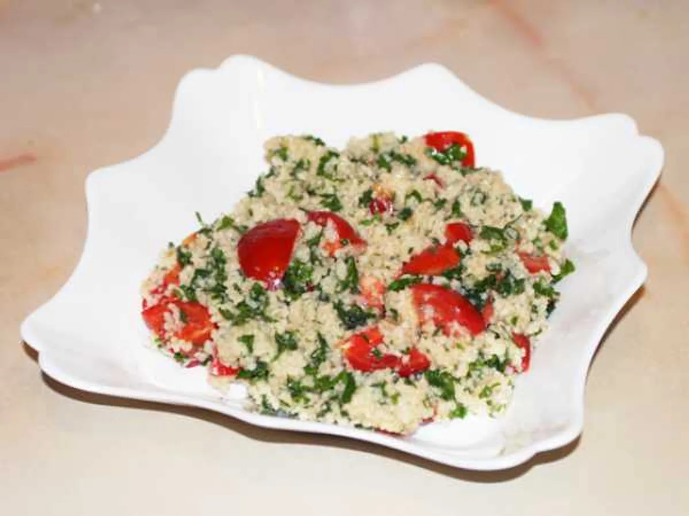 Tabule salad with couscous recipe
